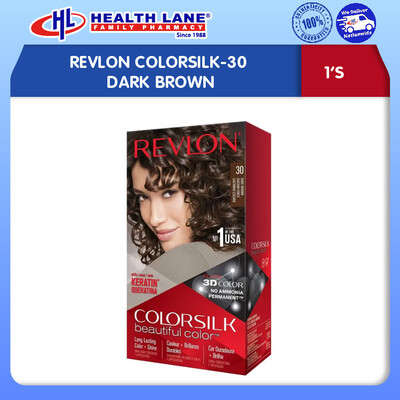 REVLON COLORSILK-30 DARK BROWN